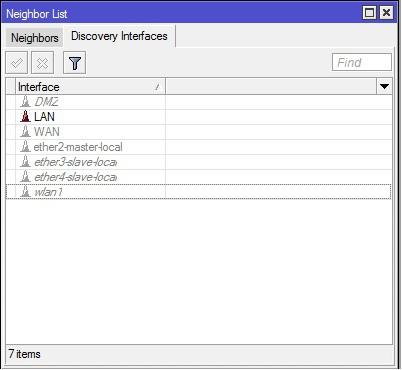 discovery interfaces