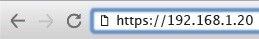 Наберите в адресной строке 192.168.1.20