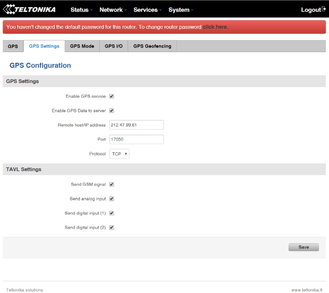 Настройки GPS Телтоника Настройки GPS Телтоника