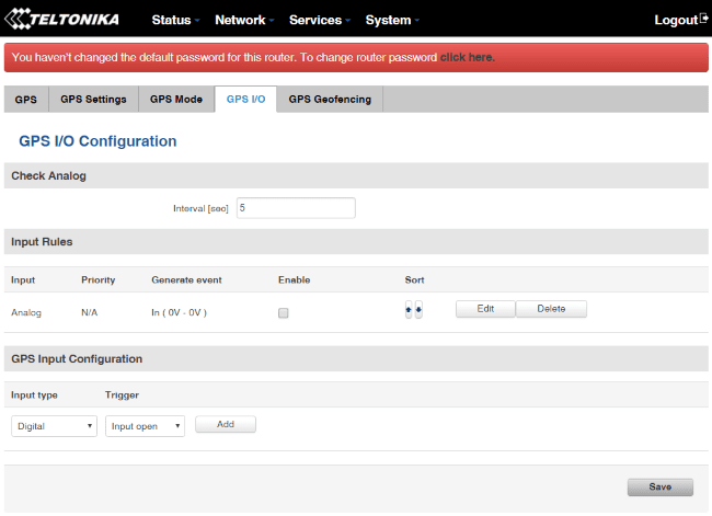 Функция передачи данных GPS с интерфейса Input/Output Функция передачи данных GPS с интерфейса Input/Output