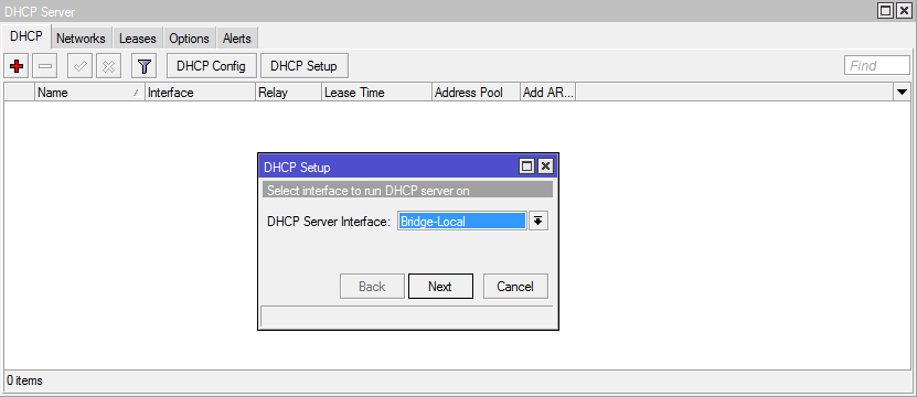 Настройка Микротик