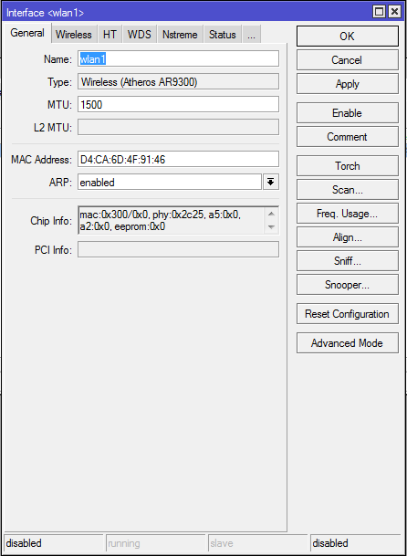Настройка Микротик