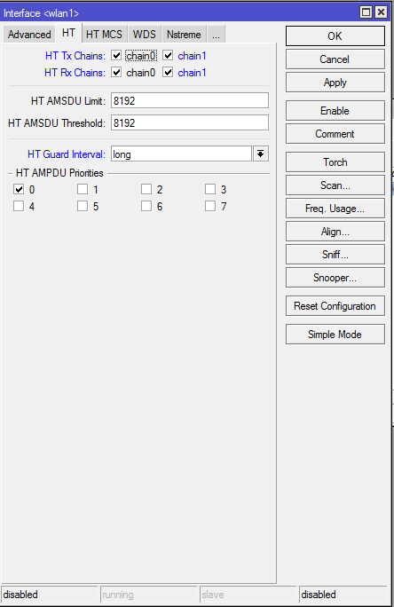 Настройка Микротик