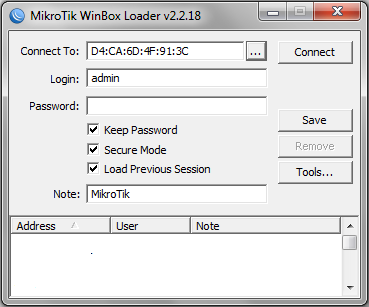 Настройка Микротик