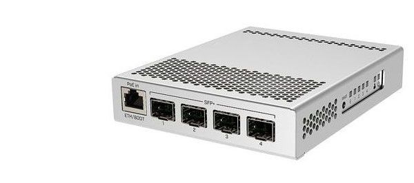 Особенность модели Mikrotik CRS305-1G-4S+