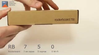 Видеообзор маршрутизатора MikroTik RB750