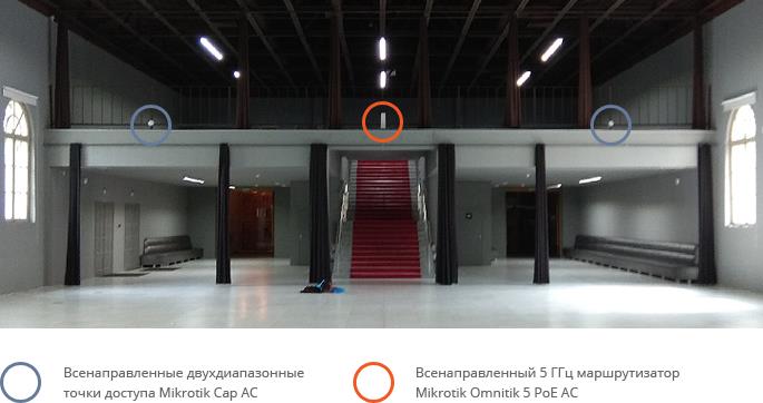 вид со стороны выставочного стенда